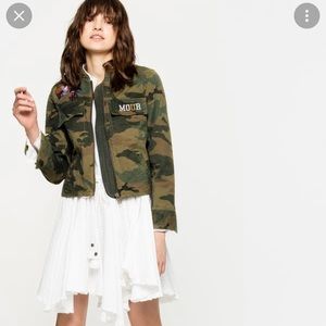 zadig and voltaire Kavys camo jacket size small